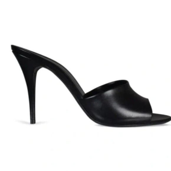 Saint Laurent LA 16 95 Leather Mules size 41 NEW IN BOX - Picture 12 of 12